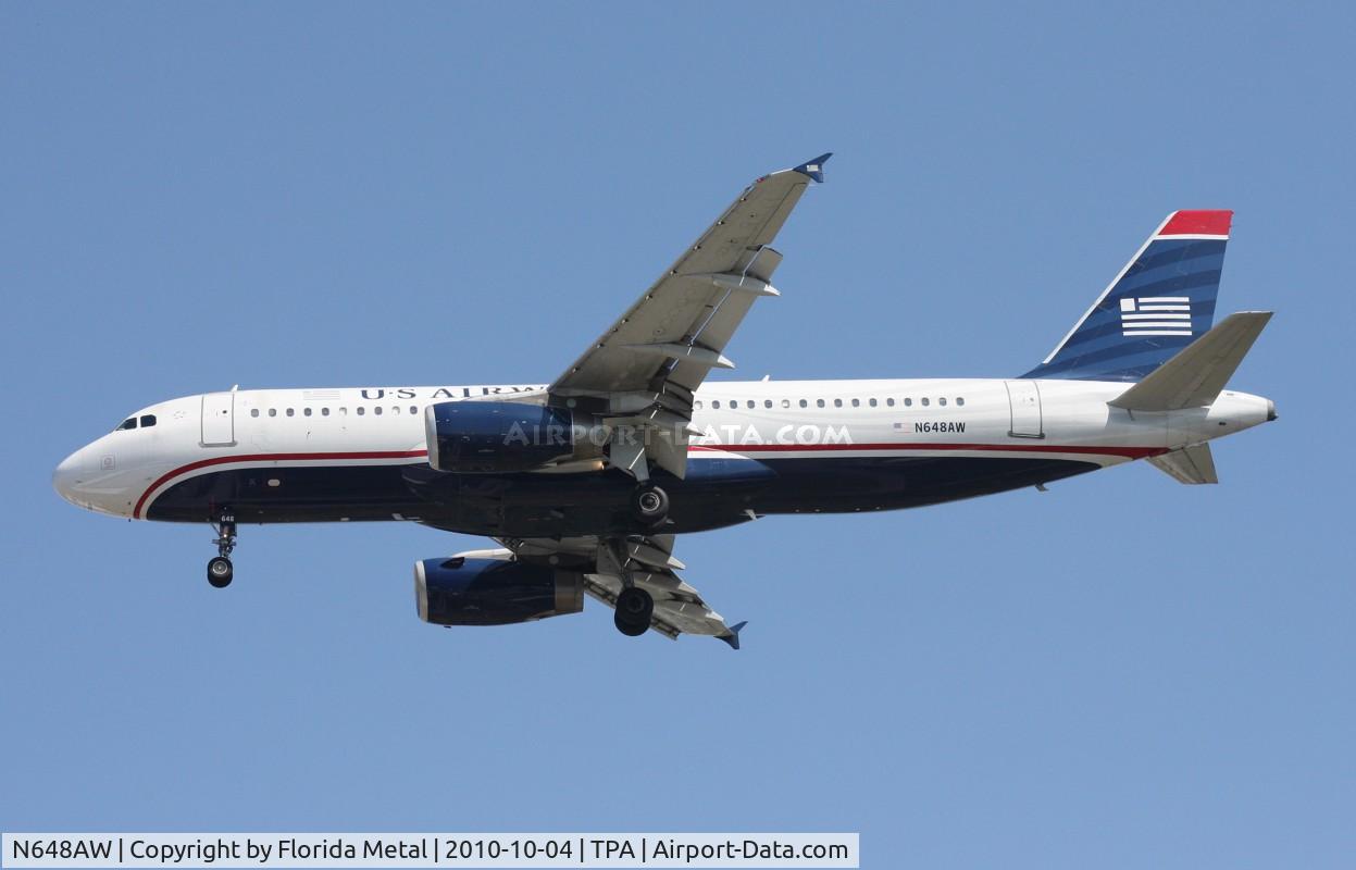 N648AW, 1997 Airbus A320-232 C/N 770, US Airways A320