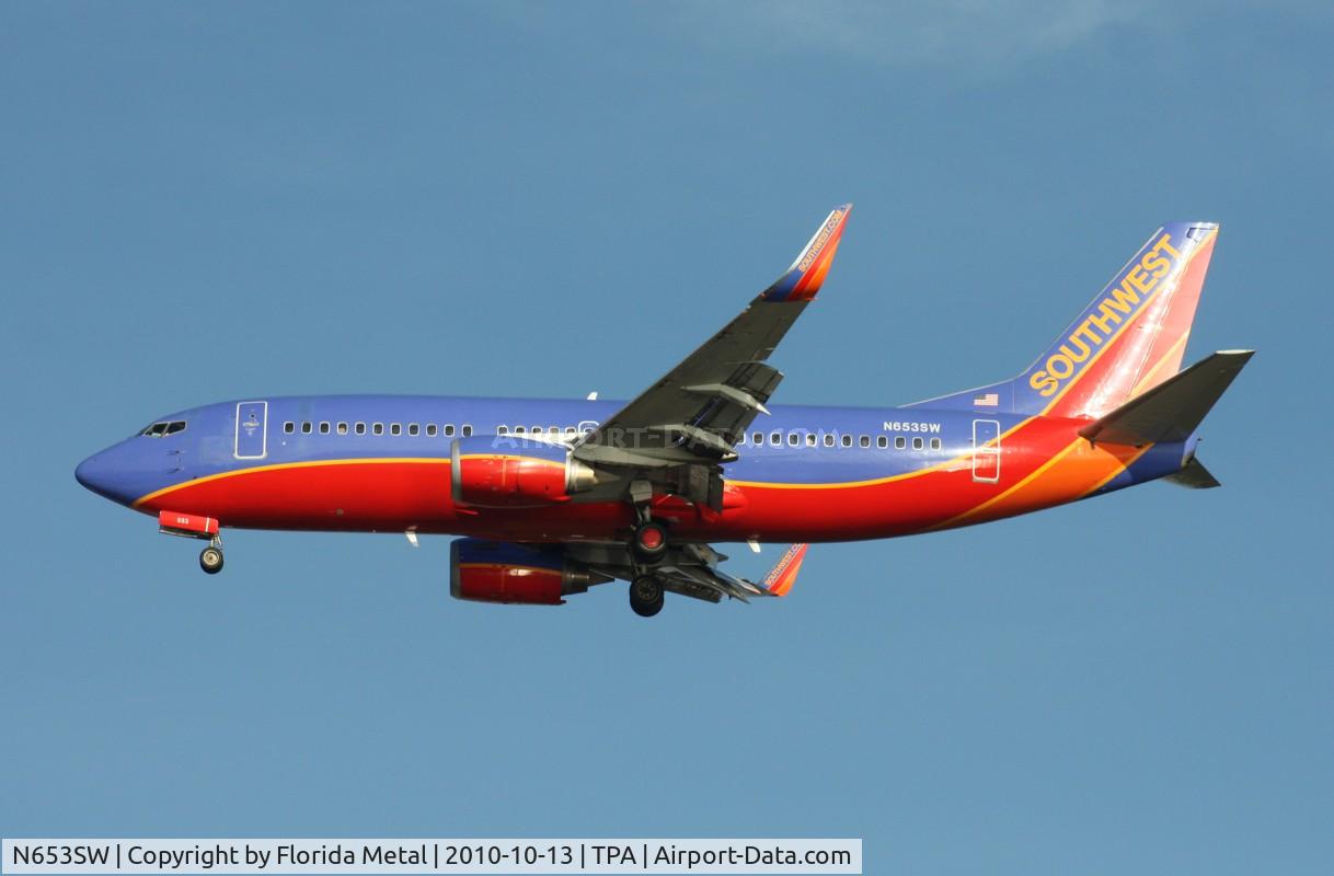 N653SW, 1997 Boeing 737-3H4 C/N 28398, Southwest 737
