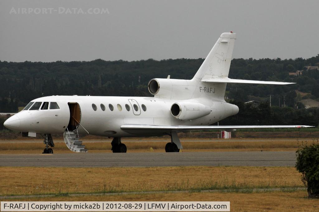 F-RAFJ, 1982 Dassault Falcon 50 C/N 78, Parked, Manuel Valls on board