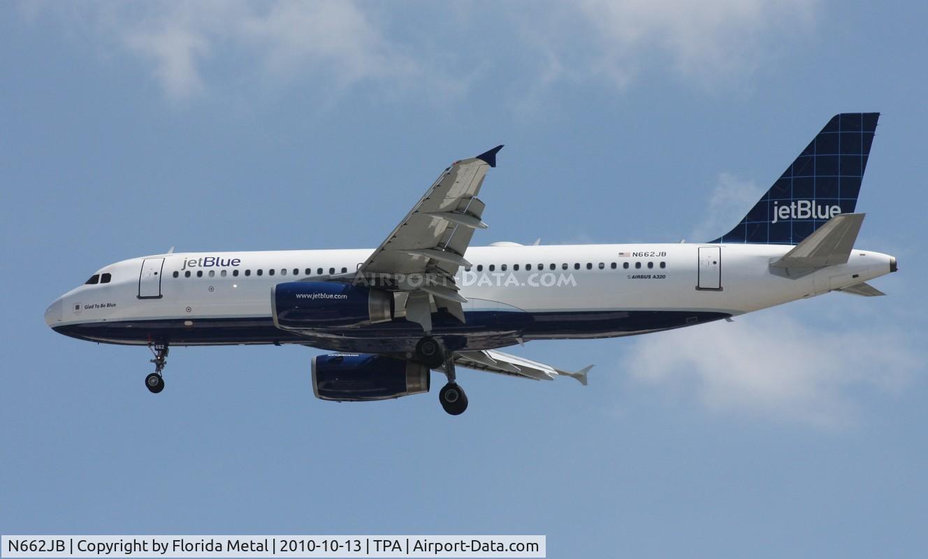 N662JB, 2007 Airbus A320-232 C/N 3263, Jet Blue A320