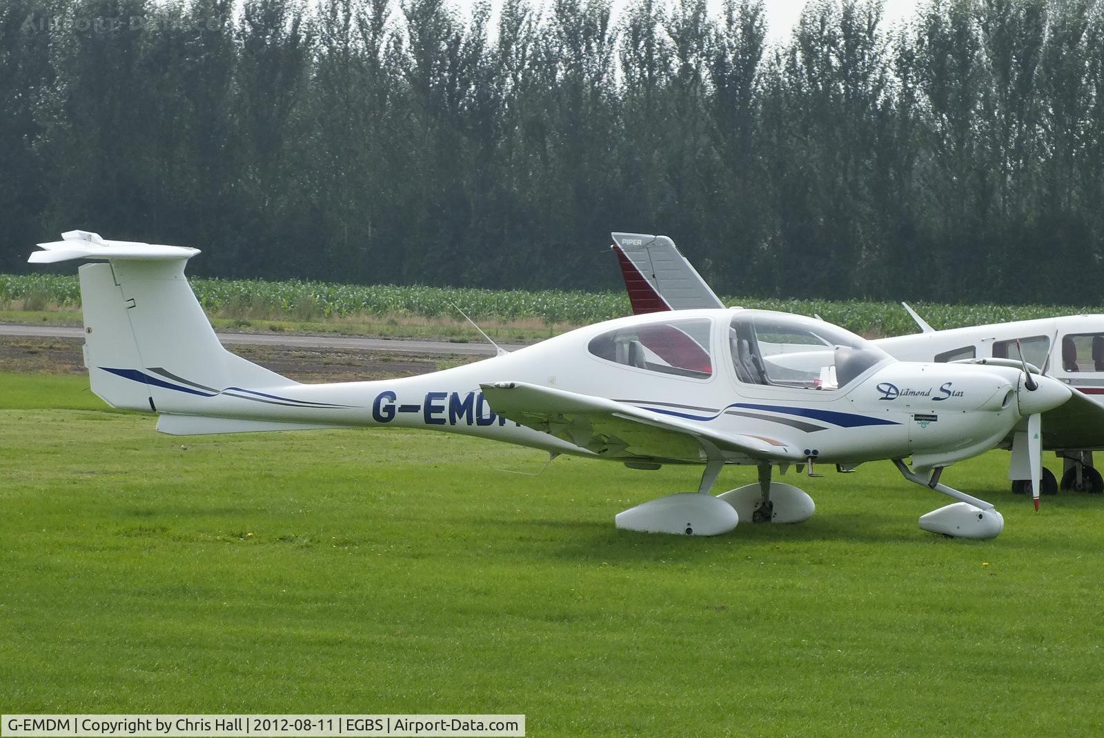 G-EMDM, 2000 Diamond DA-40 Diamond Star C/N 40.009, at Shobdon Airfield, Herefordshire