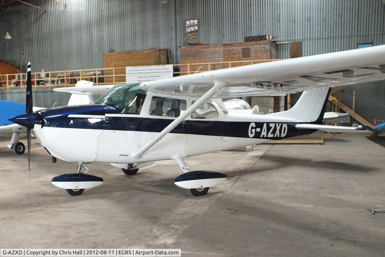 G-AZXD, 1972 Reims Cessna F172L C/N 0878, at Shobdon Airfield, Herefordshire