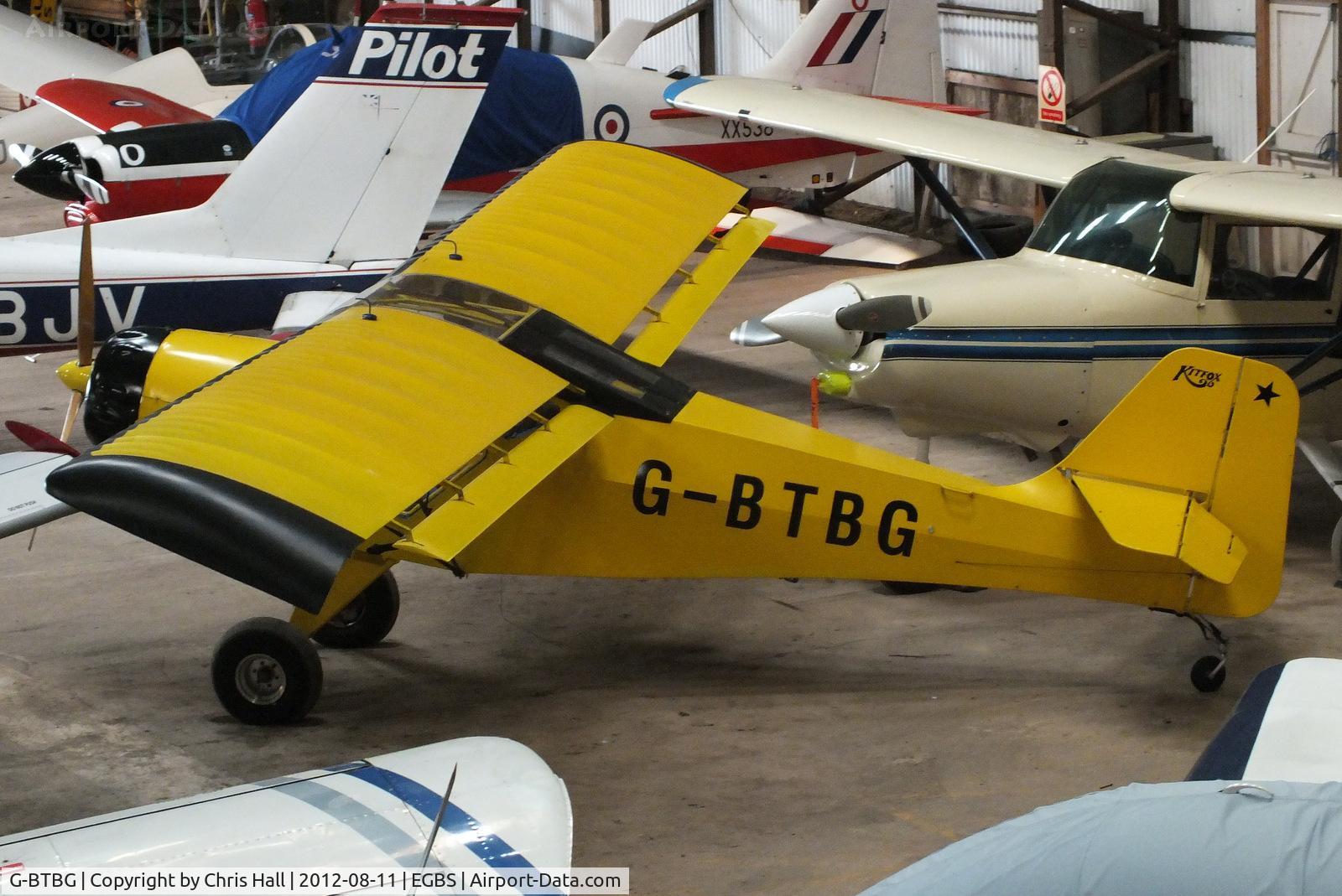 G-BTBG, 2001 Denney Kitfox Mk2 C/N PFA 172-11845, at Shobdon Airfield, Herefordshire
