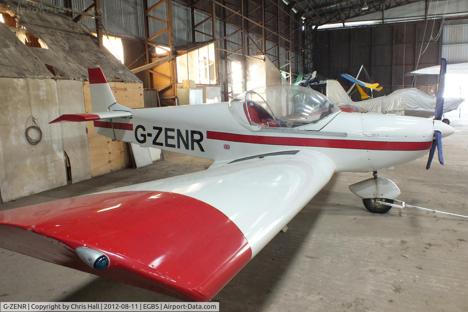 G-ZENR, 1998 Zenair CH-601 HD Zodiac C/N PFA 162-11573, at Shobdon Airfield, Herefordshire