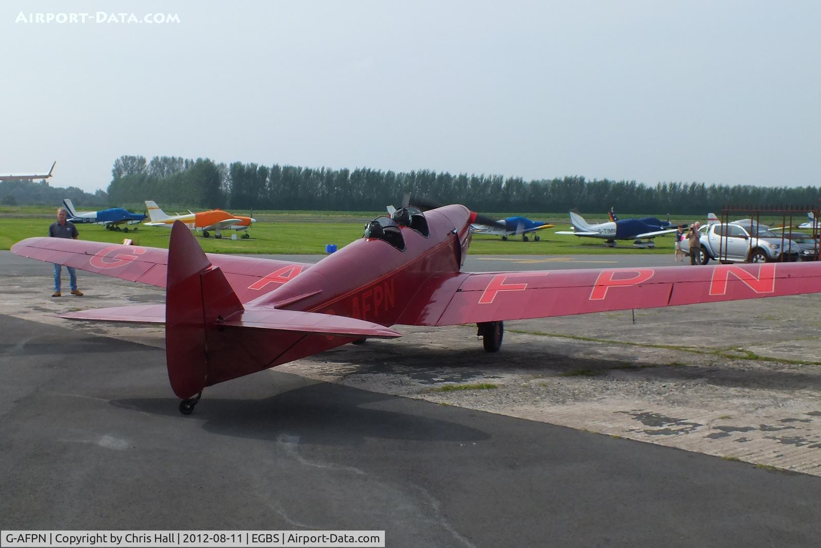 G-AFPN, 1939 De Havilland DH-94 Moth C/N 94016, at Shobdon Airfield, Herefordshire