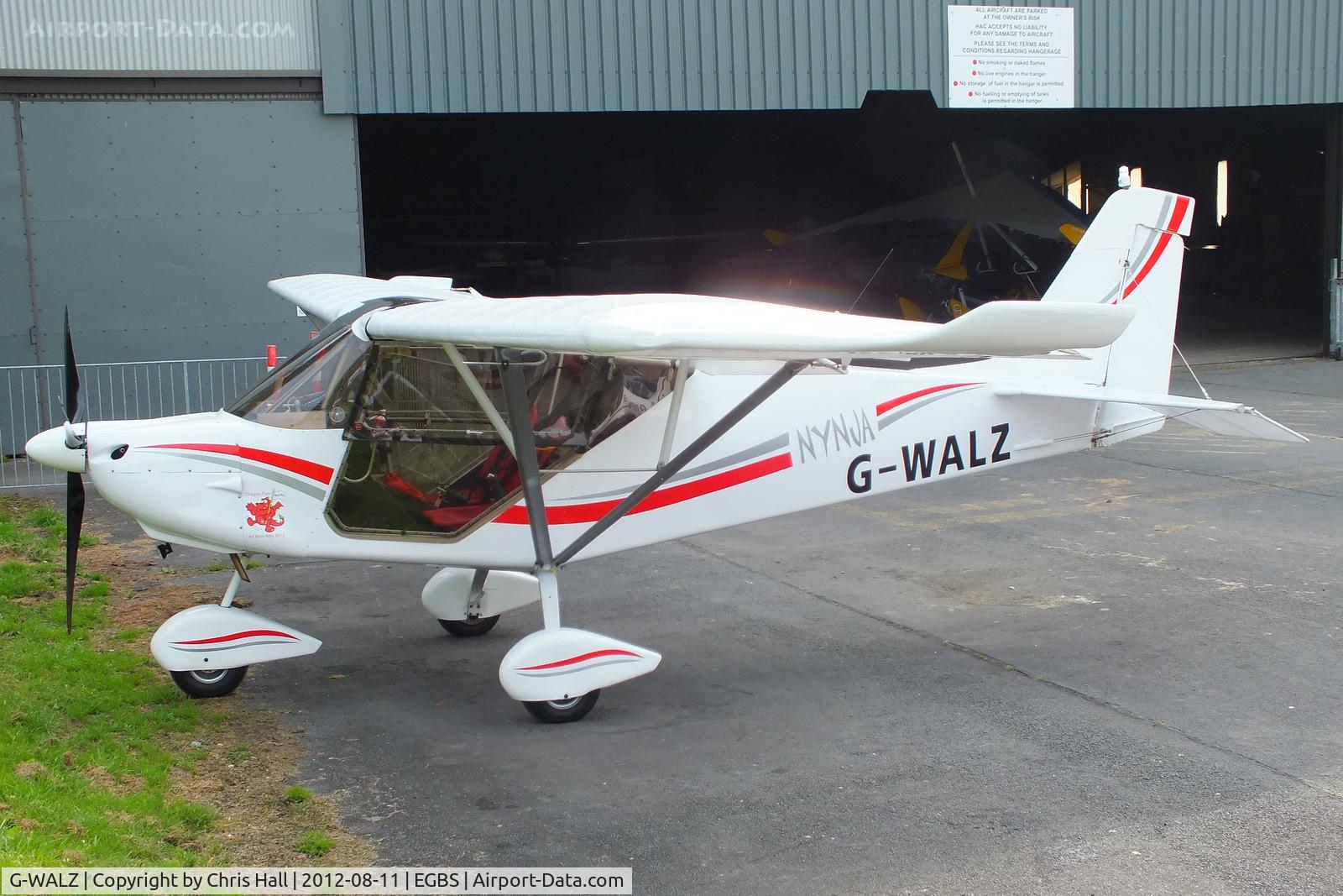 G-WALZ, 2012 Best Off Nynja 912S C/N BMAA/HB/619, at Shobdon Airfield, Herefordshire