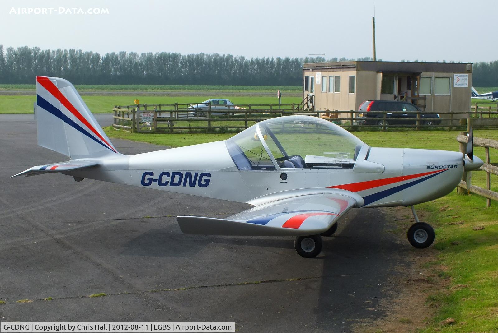 G-CDNG, 2005 Cosmik EV-97 Eurostar C/N 2319, at Shobdon Airfield, Herefordshire