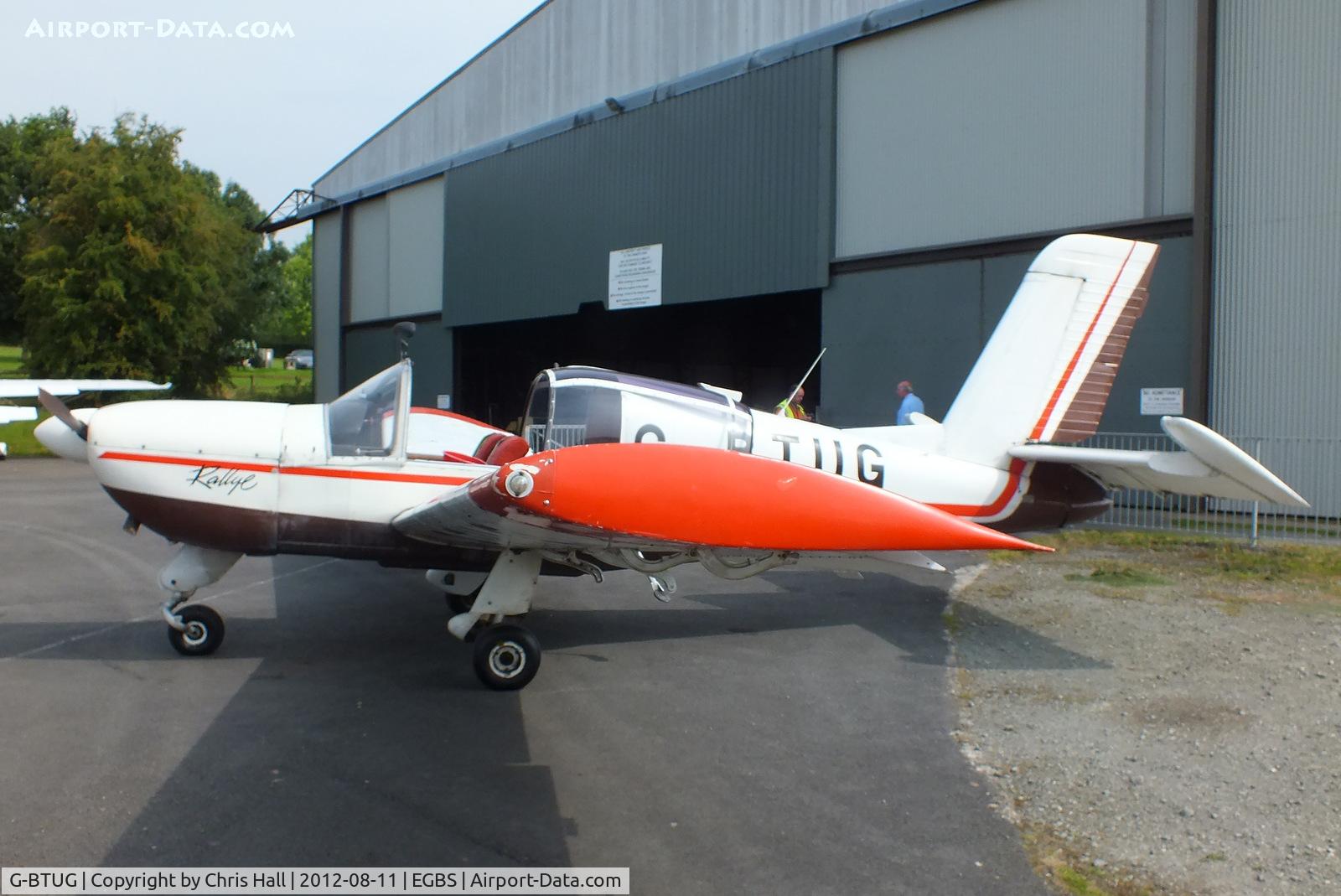 G-BTUG, 1978 Socata Rallye 180T Galerien C/N 3208, at Shobdon Airfield, Herefordshire