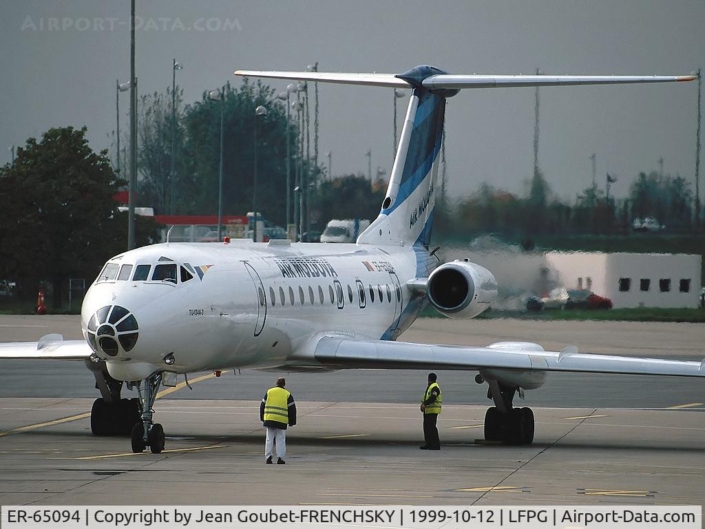 ER-65094, 1978 Tupolev Tu-134A-3 C/N 60255, AIR MOLDOVA