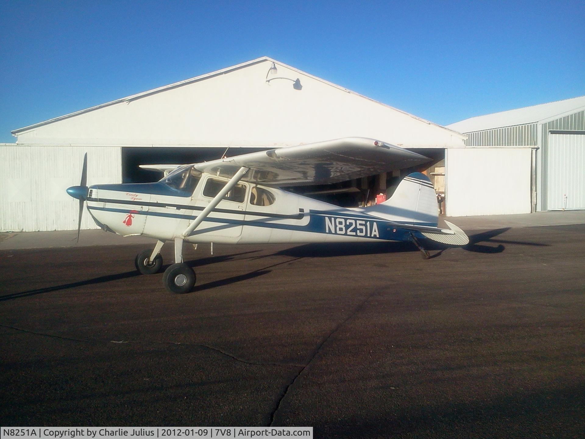 N8251A, 1952 Cessna 170B C/N 25103, 7V8 Julesburg, CO
