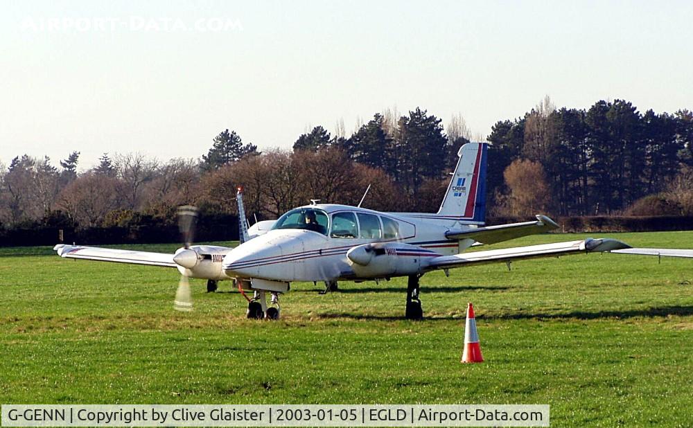 G-GENN, 1979 Gulfstream American GA-7 Cougar C/N GA7-0114, Ex: G-BGYP > G-BNAB > G-GENN > (LN-ABA) > G-GENN - EI-DUI in April 2007 > SE-MBO in February 2009 - Originally owned to, Cabair Ltd in August 1979 as G-BGYP and currently with, Abraxas Aviation Ltd since June 2000 as G-GENN.