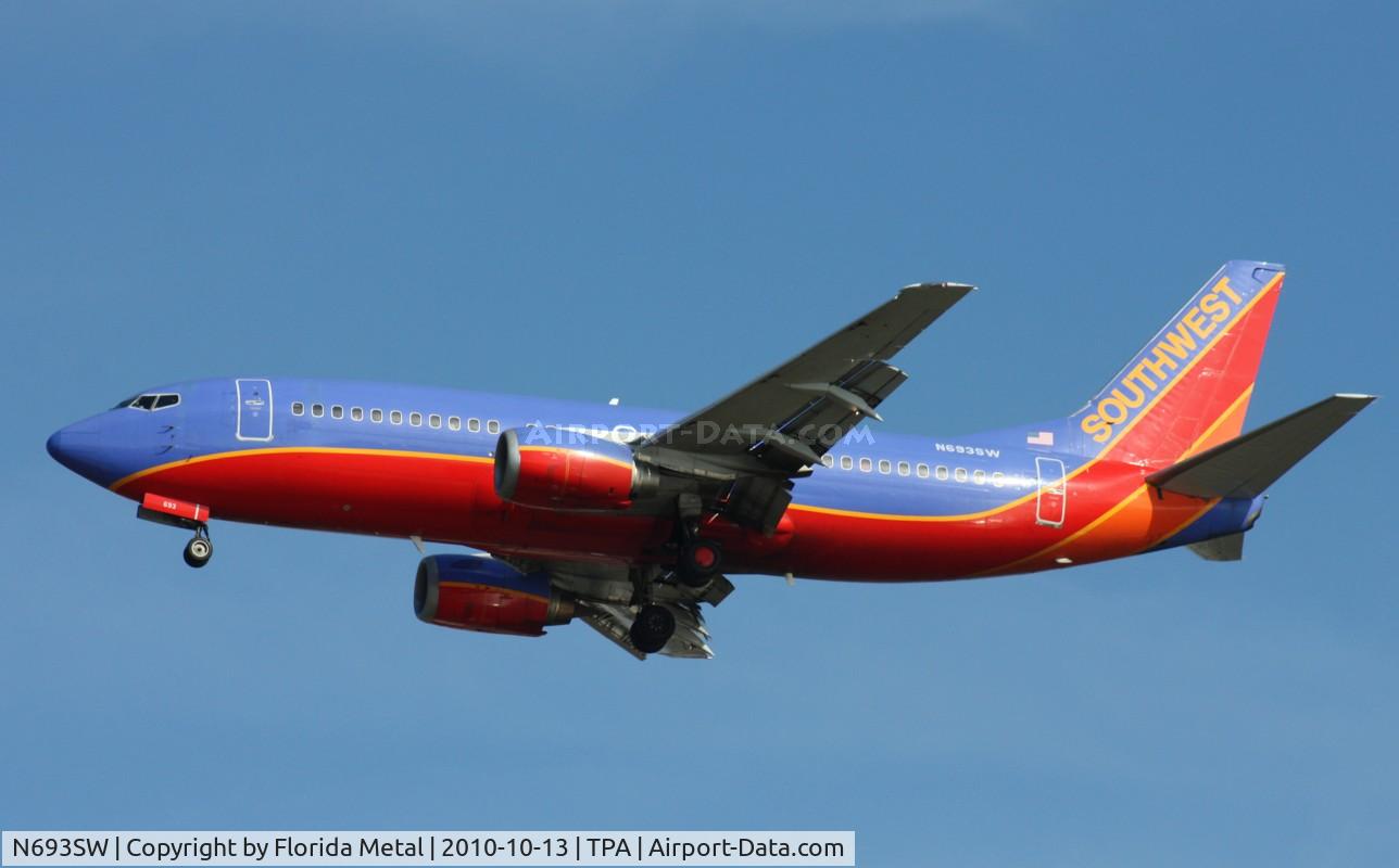 N693SW, 1985 Boeing 737-317 C/N 23174, Southwest 737