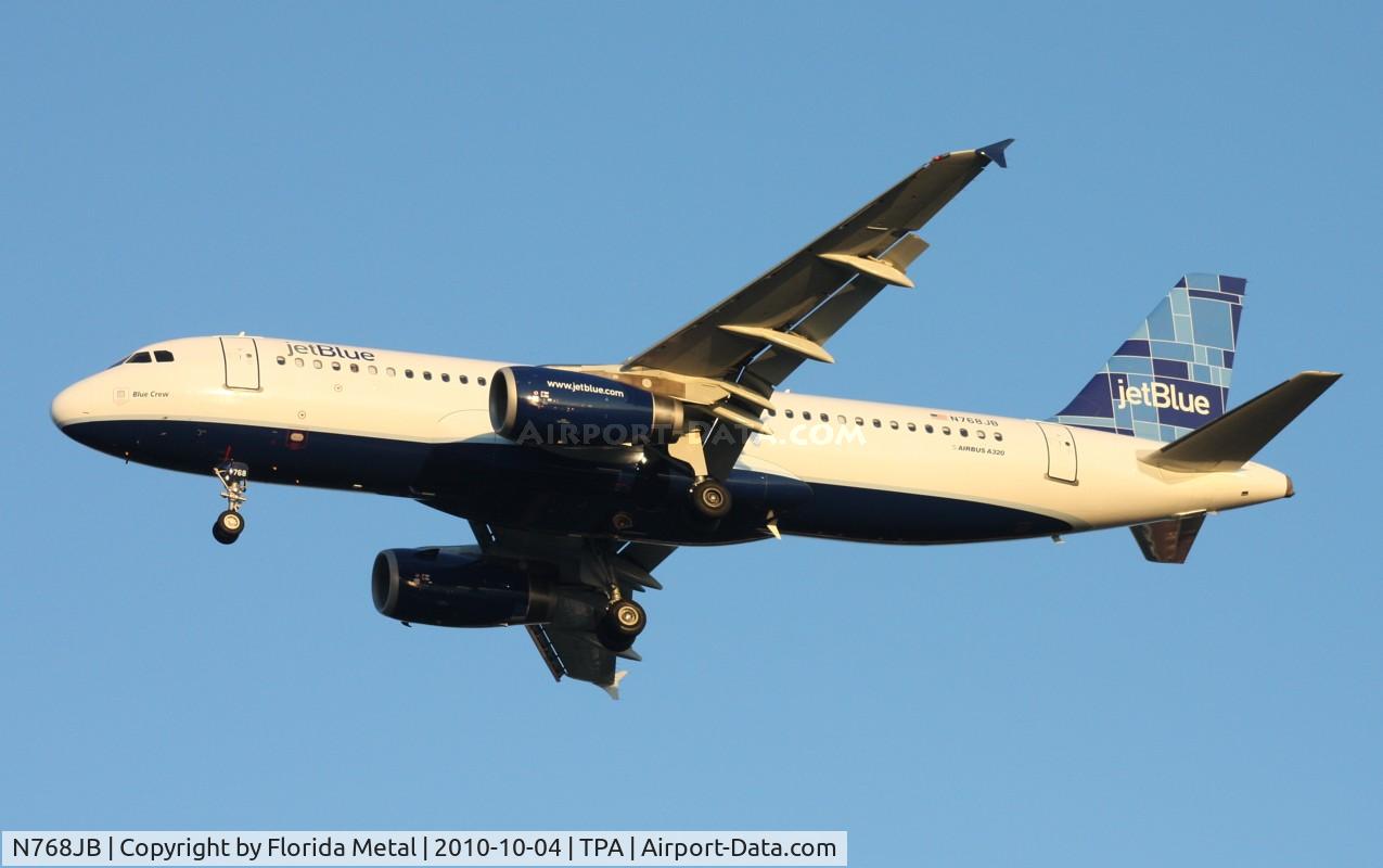N768JB, 2008 Airbus A320-232 C/N 3760, Jet Blue A320
