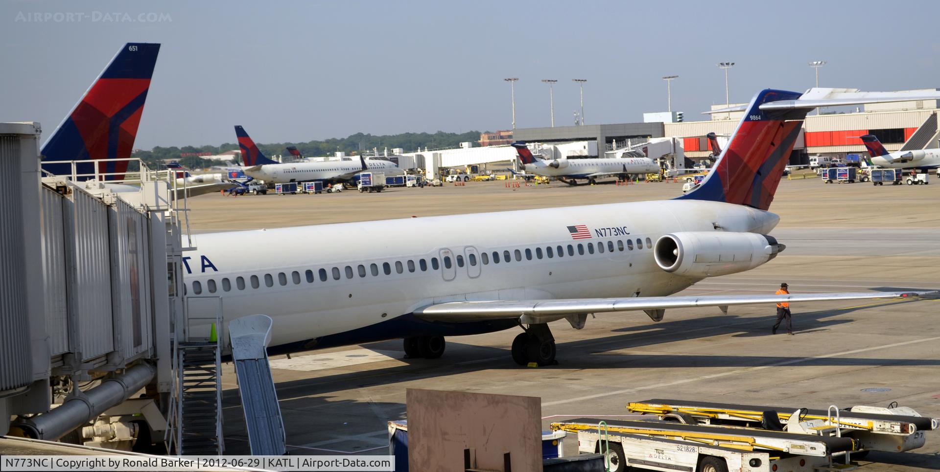 N773NC, 1978 McDonnell Douglas DC-9-51 C/N 47775, Atlanta