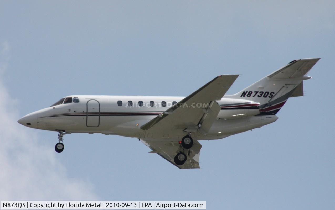 N873QS, 2002 Raytheon Hawker 800XP C/N 258573, Net Jets Hawker 800