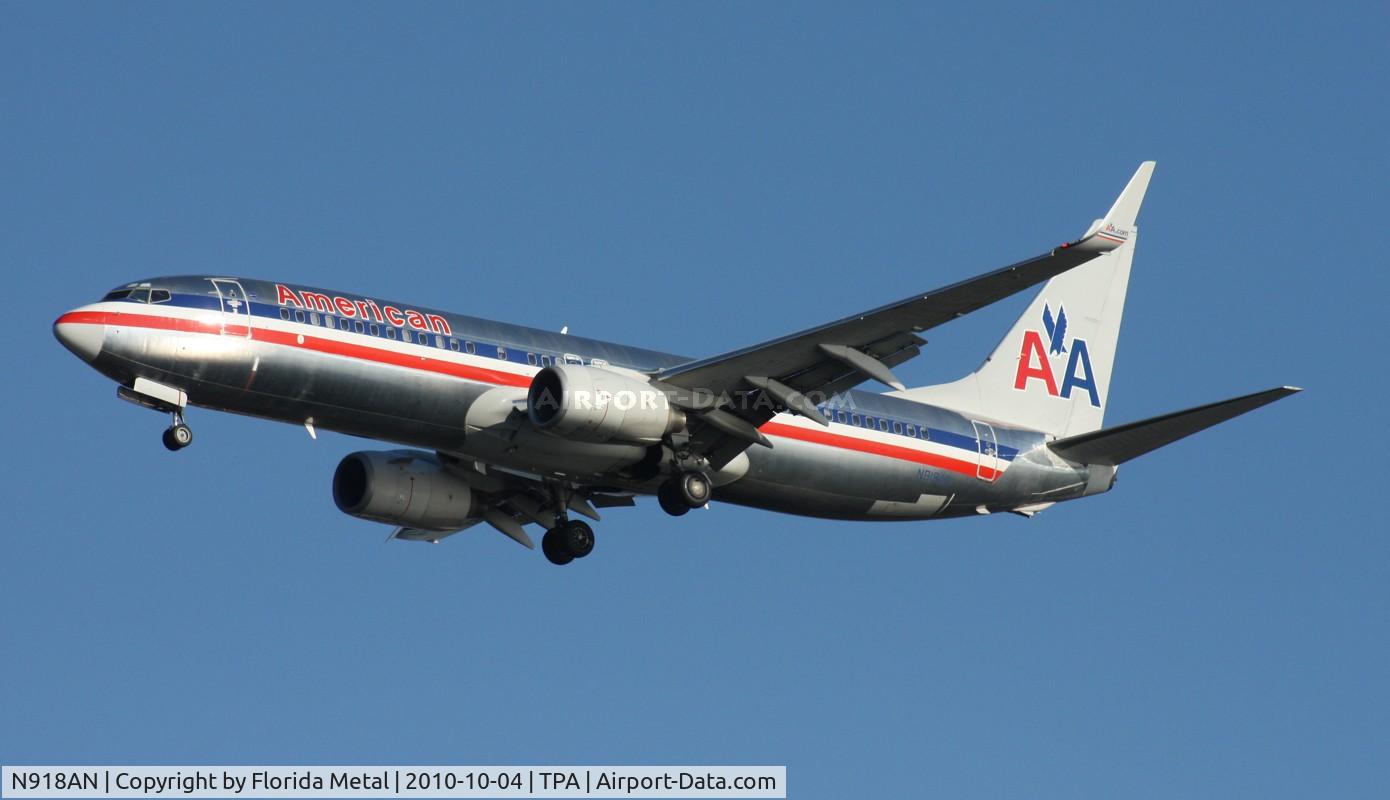 N918AN, 1999 Boeing 737-823 C/N 29519, American 737-800