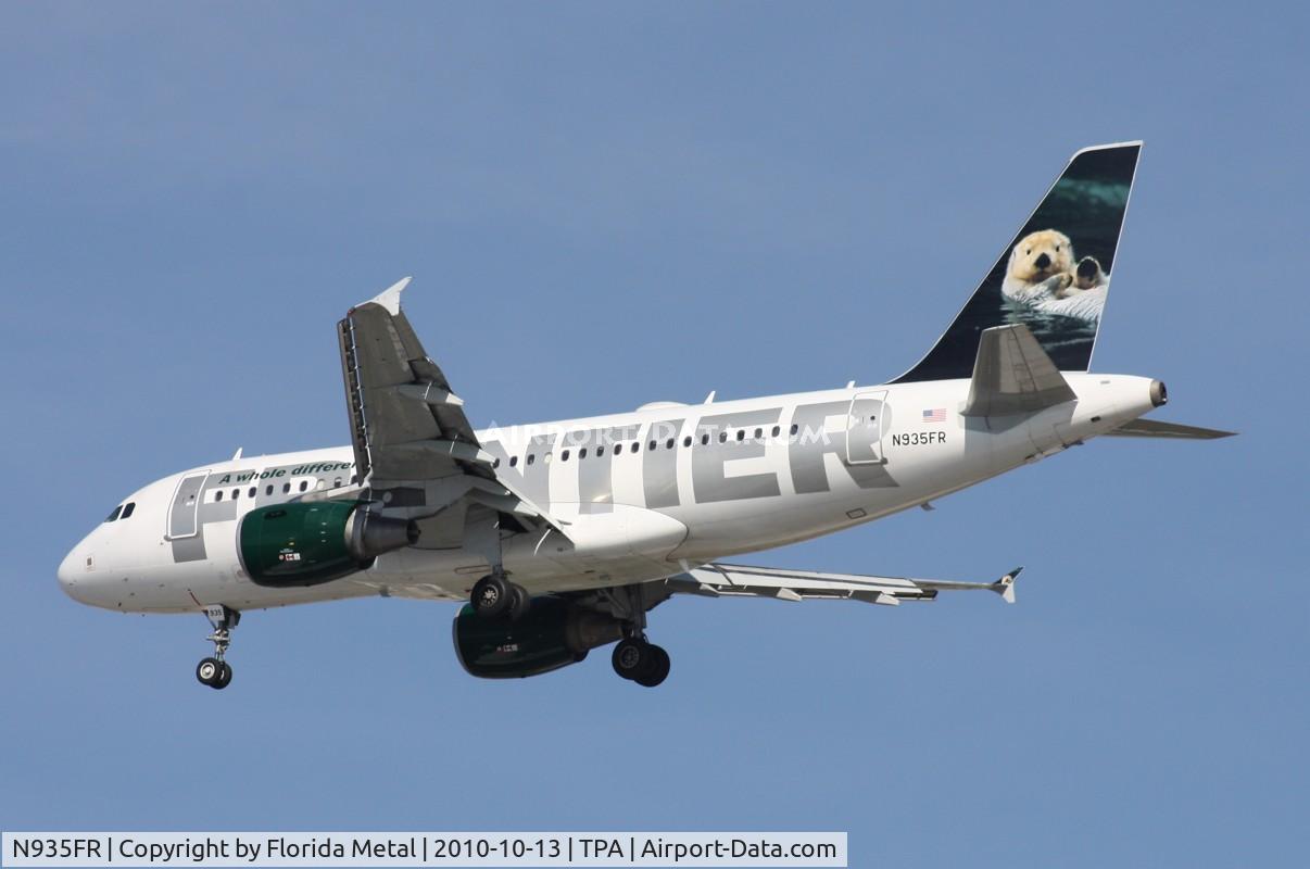 N935FR, 2004 Airbus A319-111 C/N 2318, Frontier Hector the Sea Otter A319