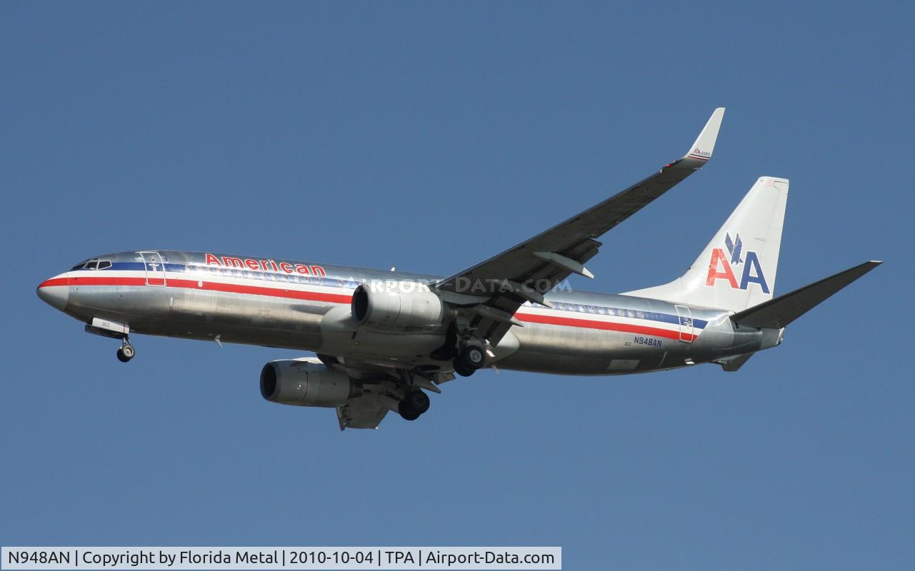 N948AN, 2000 Boeing 737-823 C/N 30086, American 737