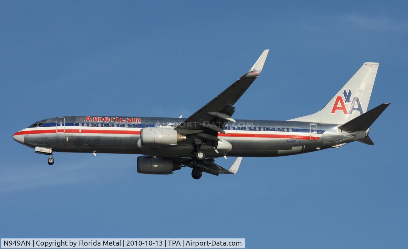 N949AN, 2000 Boeing 737-823 C/N 29537, American 737-800