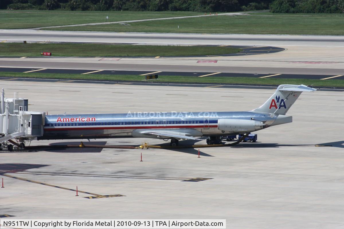 N951TW, 1996 McDonnell Douglas MD-83 (DC-9-83) C/N 53470, American MD-83