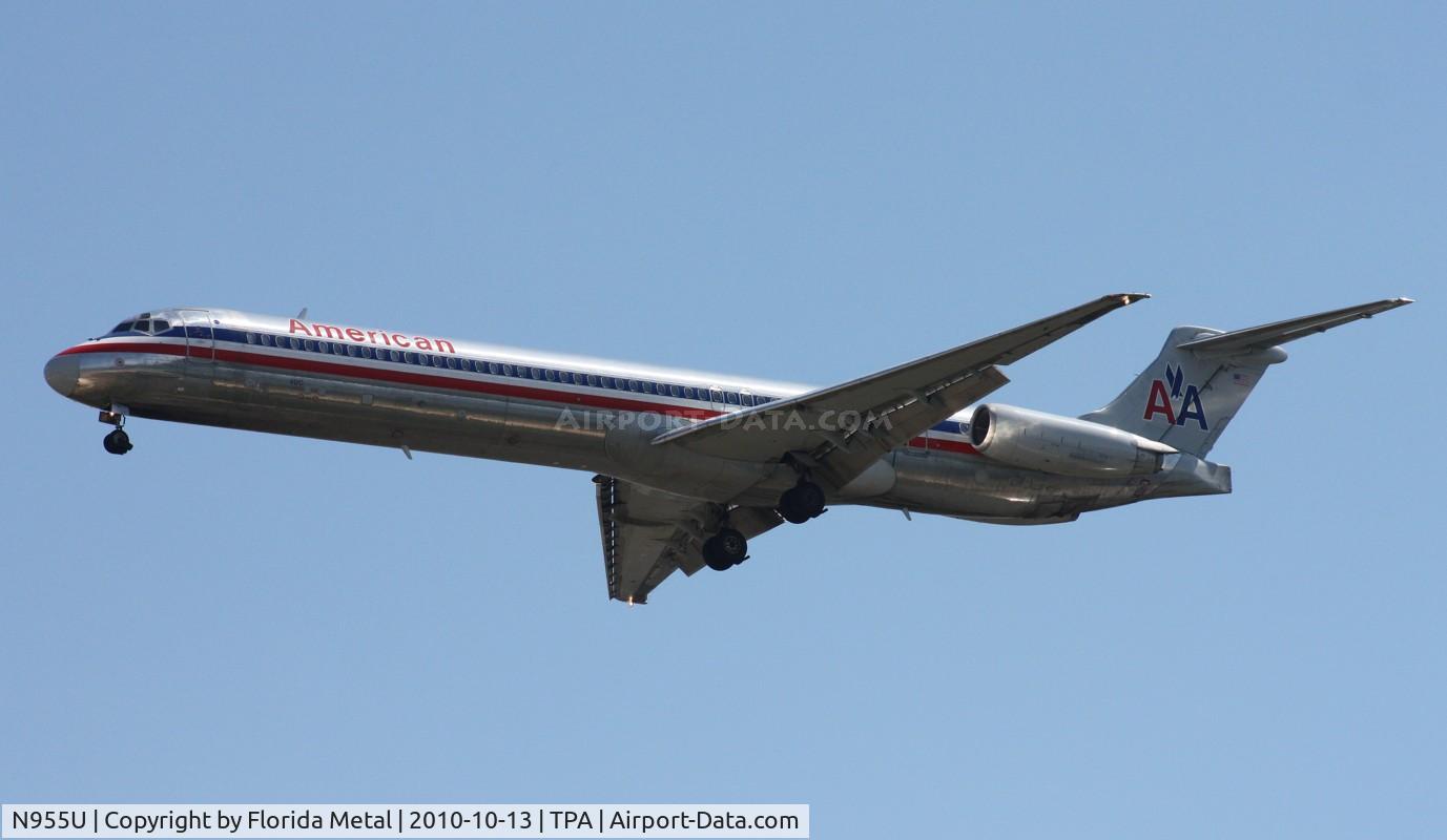 N955U, 1987 McDonnell Douglas MD-82 (DC-9-82) C/N 49427, American MD-82