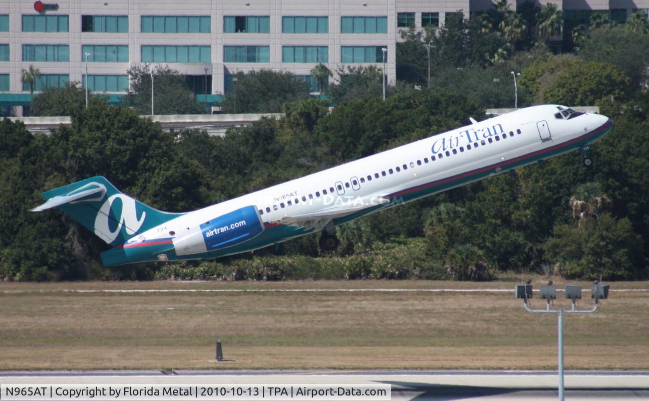 N965AT, 2001 Boeing 717-200 C/N 55026, Air Tran 717