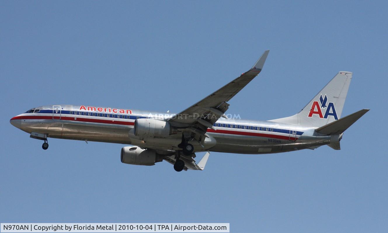 N970AN, 2001 Boeing 737-823 C/N 30096, American 737