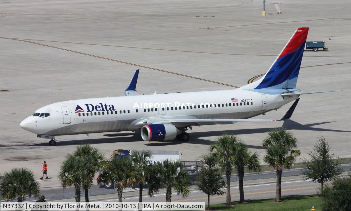 N3733Z, 2000 Boeing 737-832 C/N 30539, Delta 737-800
