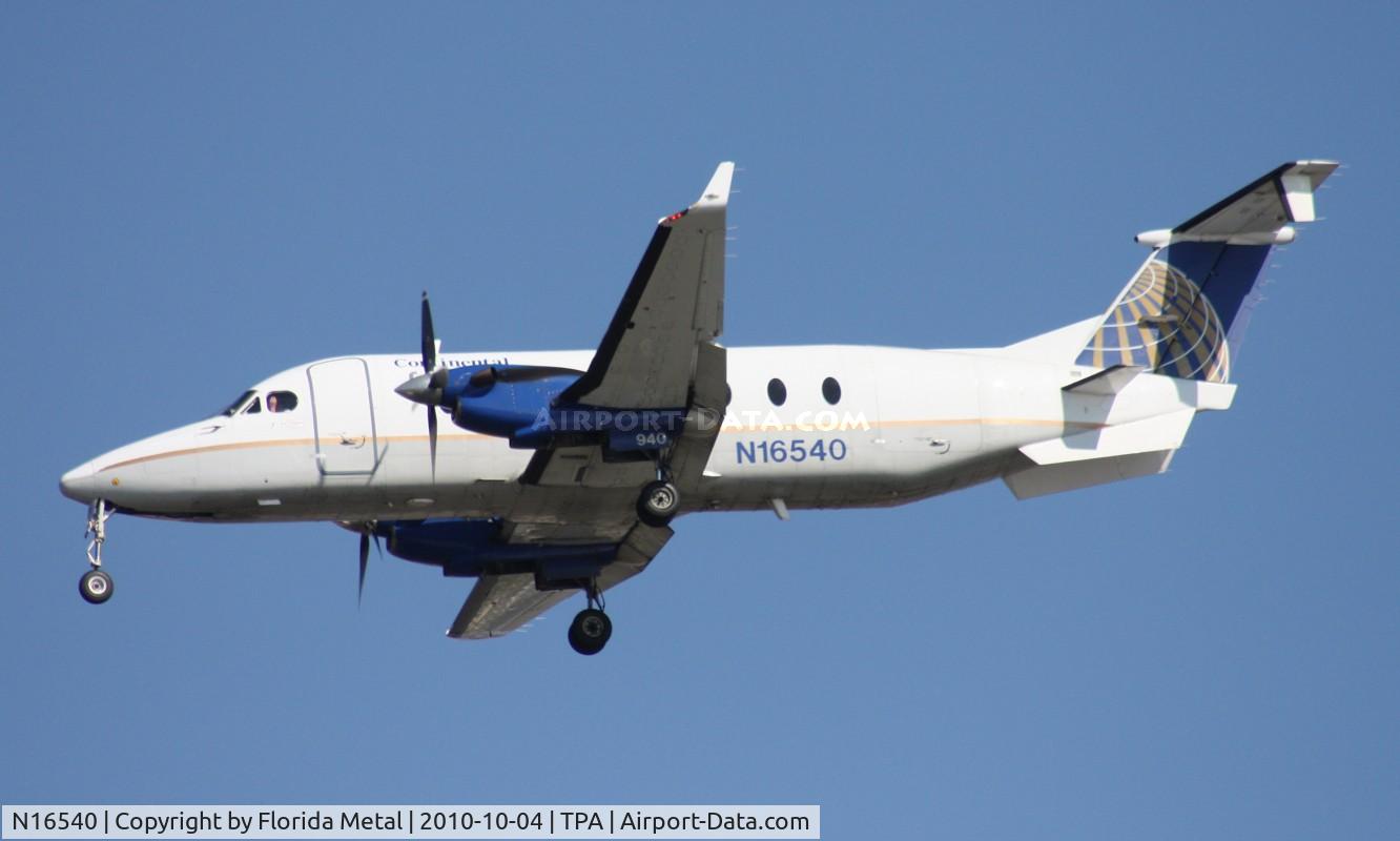 N16540, 1995 Beech 1900D C/N UE-172, Continental Connection B1900D