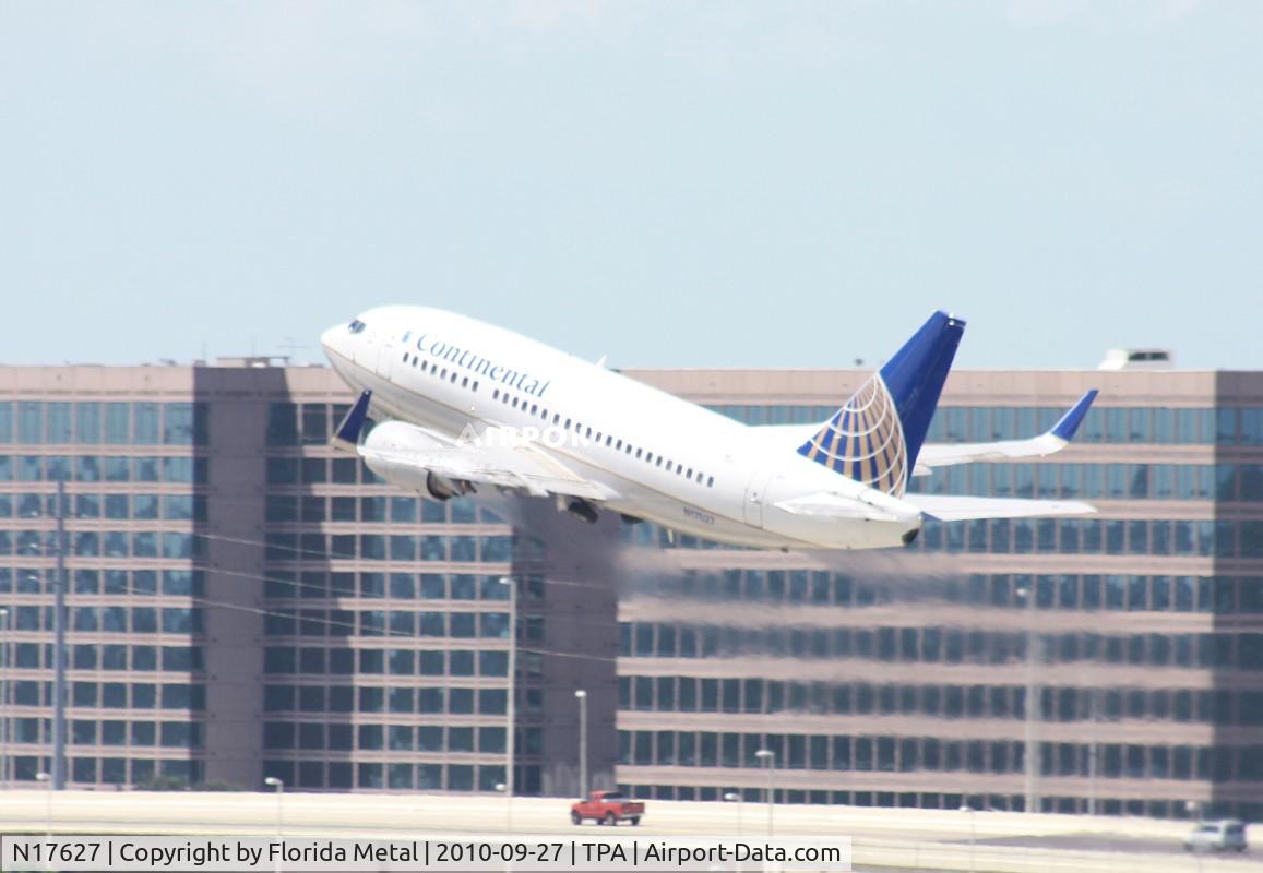 N17627, 1995 Boeing 737-524 C/N 27531, Continental 737-500