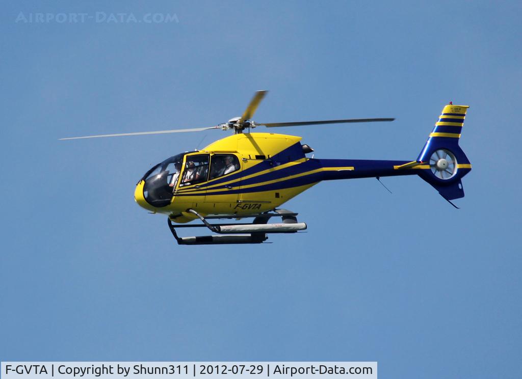 F-GVTA, Eurocopter EC-120B Colibri C/N 1258, Passing over Ré Island near Chassiron headlight for tourist's theaft of discovery