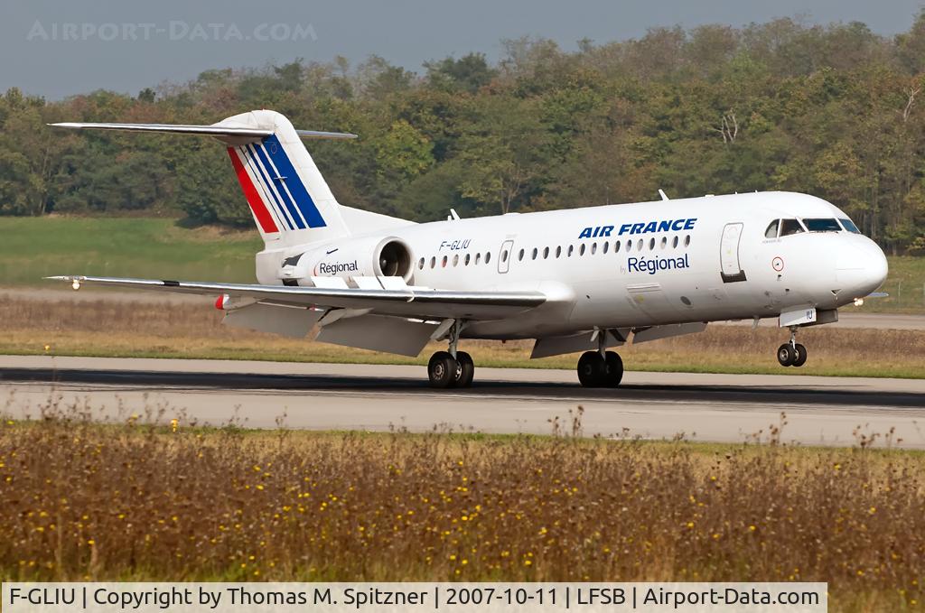 F-GLIU, 1995 Fokker 70 (F-28-0070) C/N 11543, Air France by Regional F-GLIU, nowadays in service with KLM Cityhopper as PH-KZU