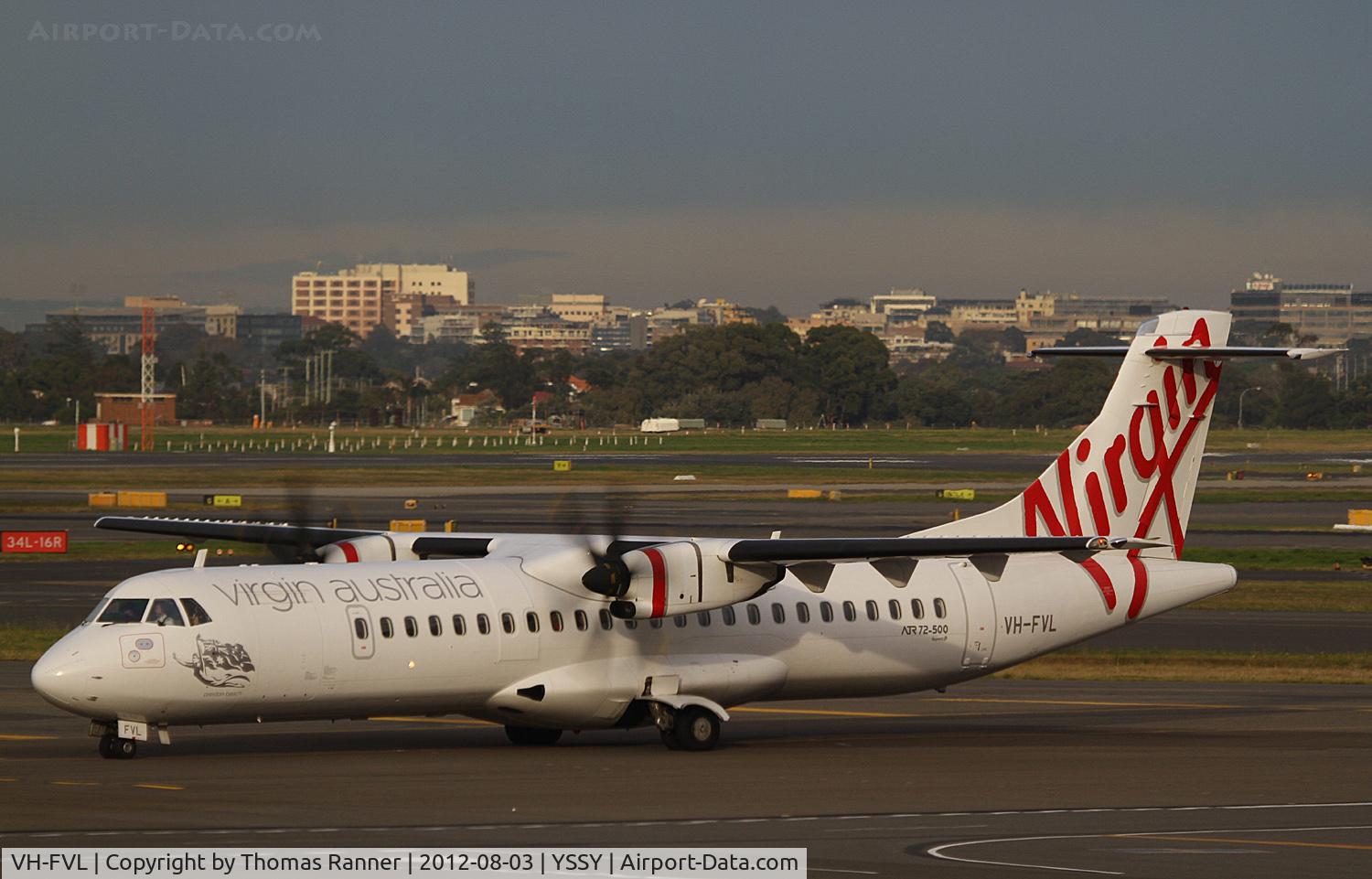 VH-FVL, 2011 ATR 72-212A C/N 974, Virgin Australia ATR 72