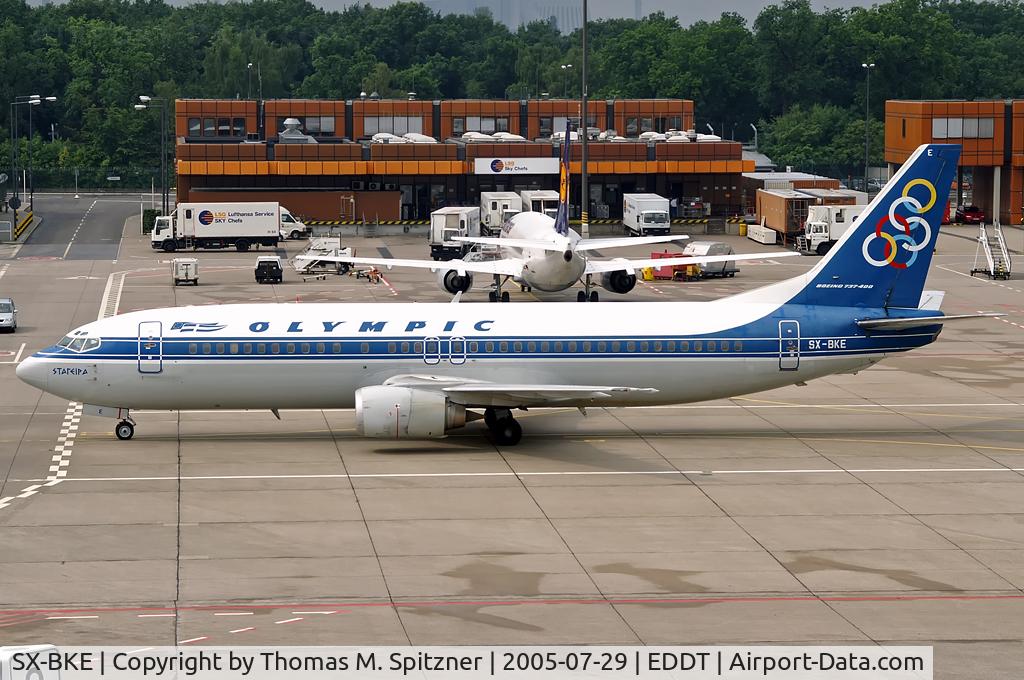 SX-BKE, 1991 Boeing 737-484 C/N 25417/2160, Olympic Airlines SX-BKE 