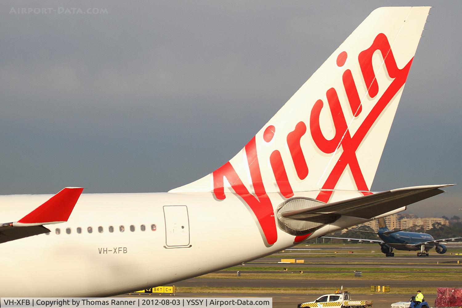 VH-XFB, 2000 Airbus A330-243 C/N 372, Virgin Australia Airbus A330