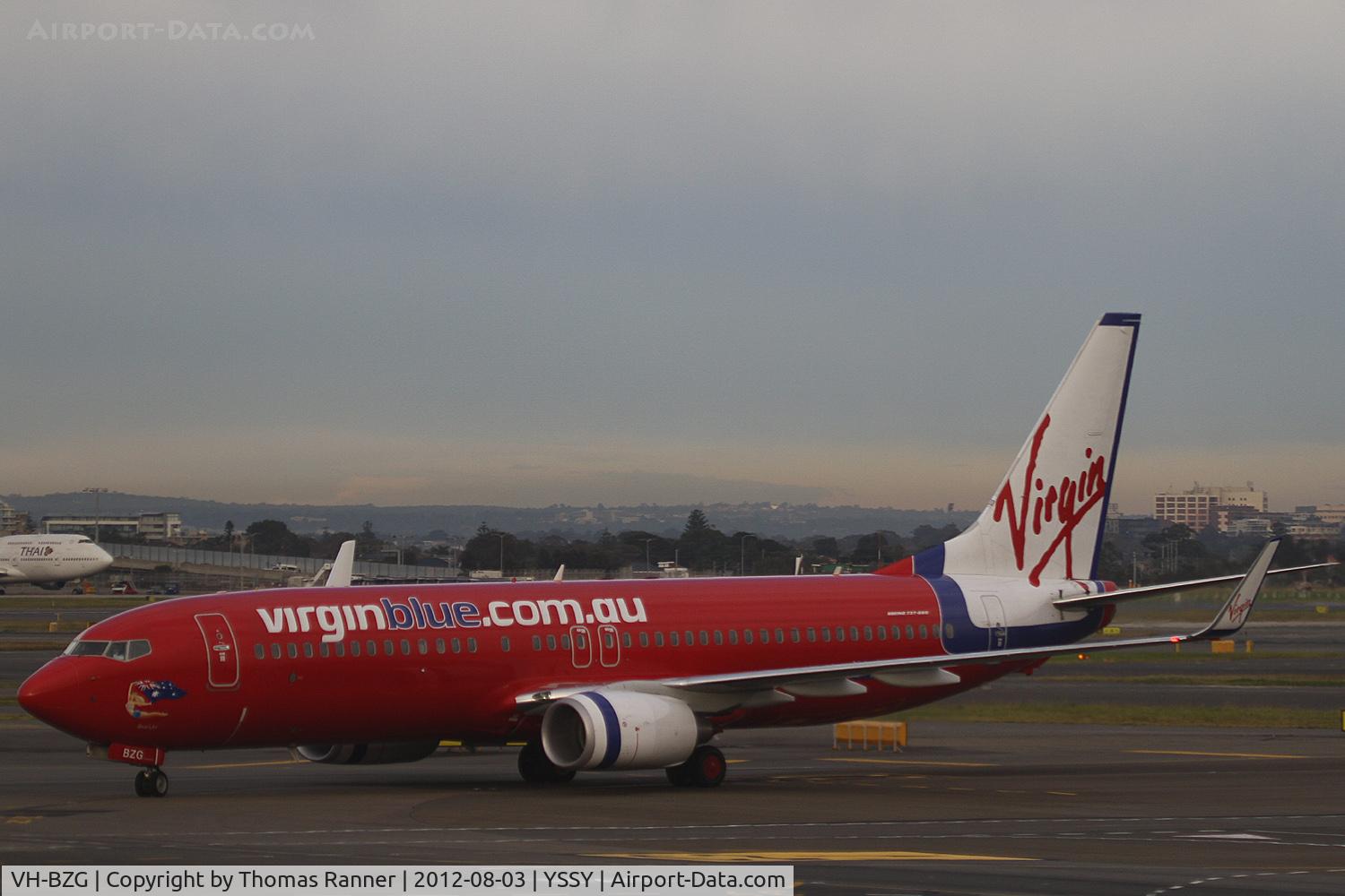 VH-BZG, 2010 Boeing 737-8FE C/N 37822, Virginblue Boeing 737