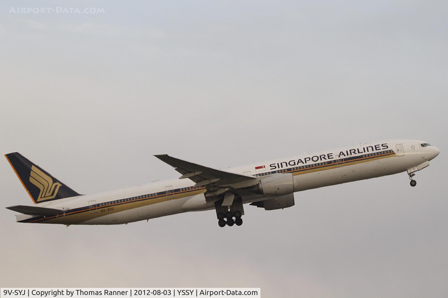 9V-SYJ, 2005 Boeing 777-312 C/N 33374, Singpore Airlines Boeing 777