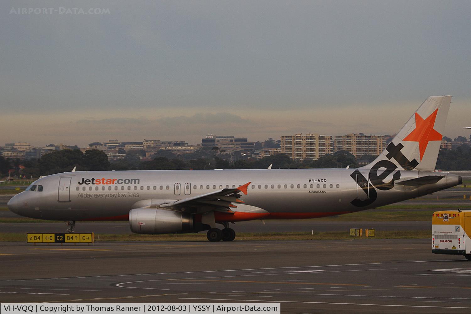 VH-VQQ, 2000 Airbus A320-232 C/N 2537, Jetstar Airbus A320