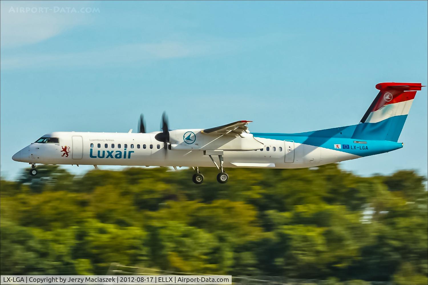 LX-LGA, 2007 De Havilland Canada DHC-8-402Q Dash 8 C/N 4159, DHC-8-402Q