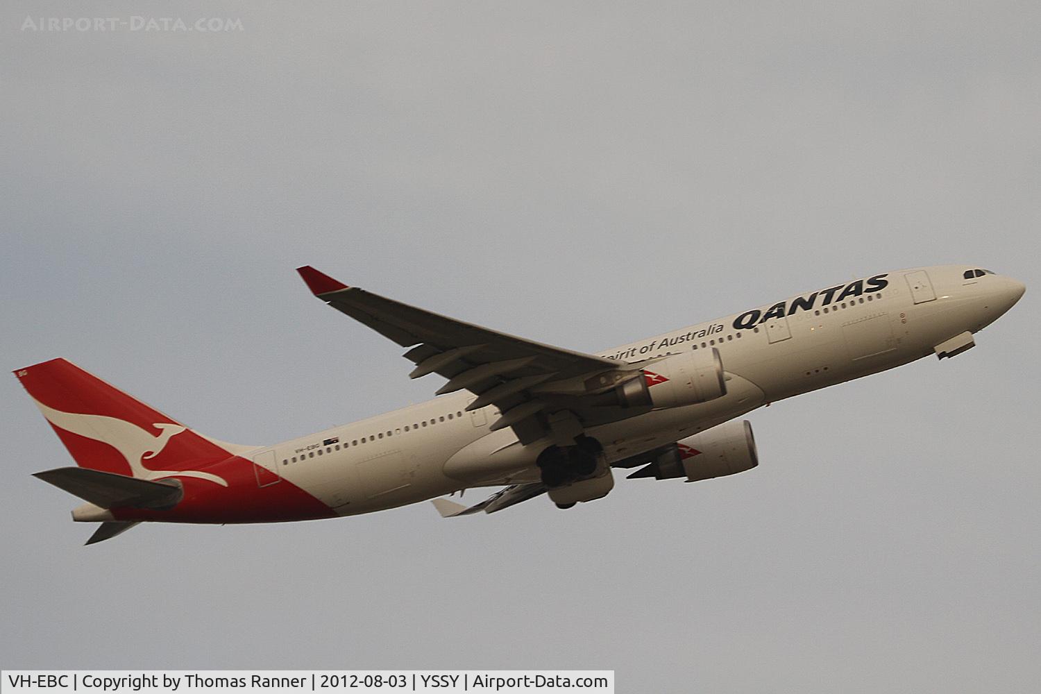 VH-EBC, 2002 Airbus A330-202 C/N 506, Qantas Airbus A330