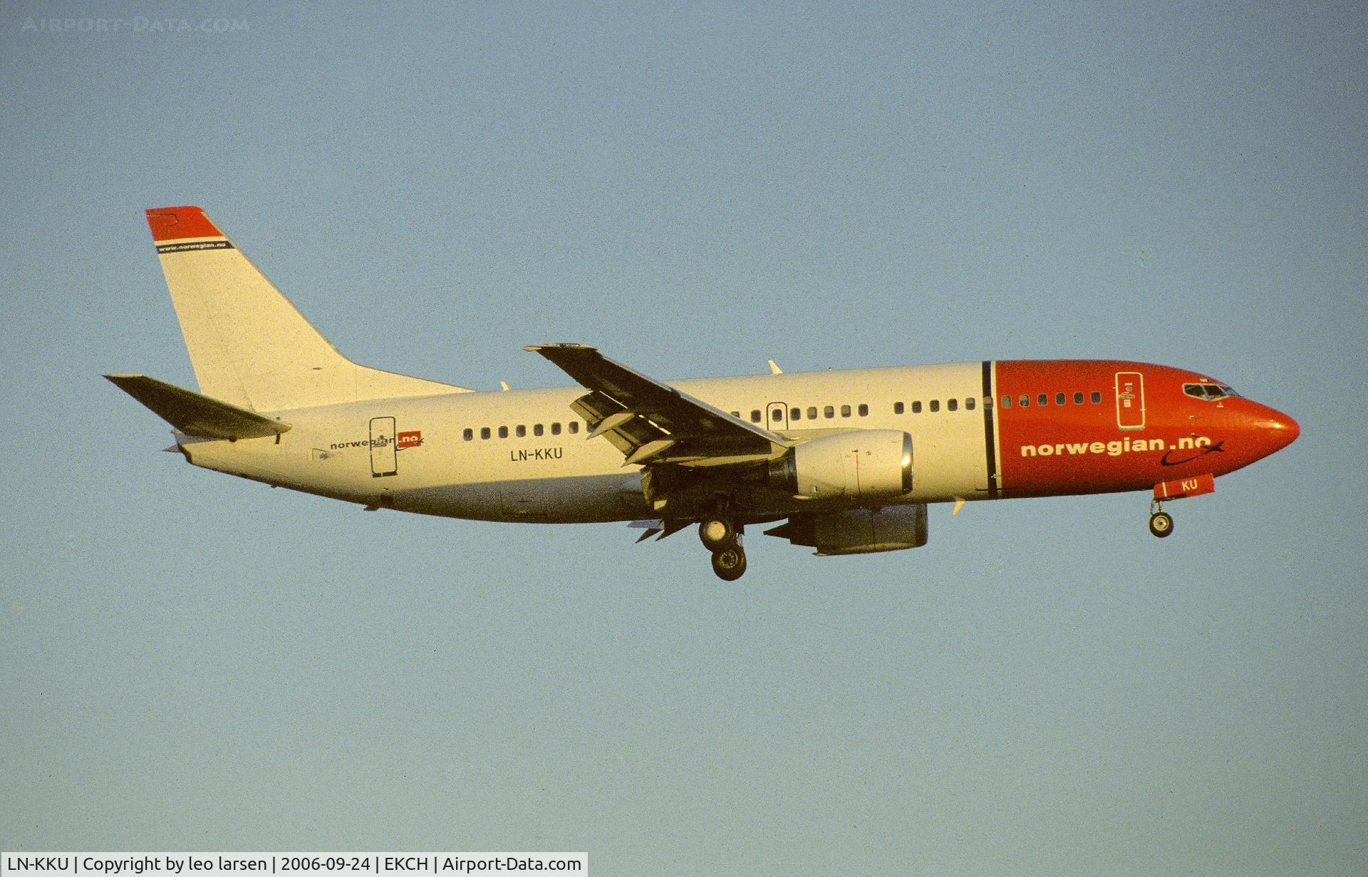 LN-KKU, 1994 Boeing 737-3L9 C/N 27337, Copenhagen Kastrup 24.9.06