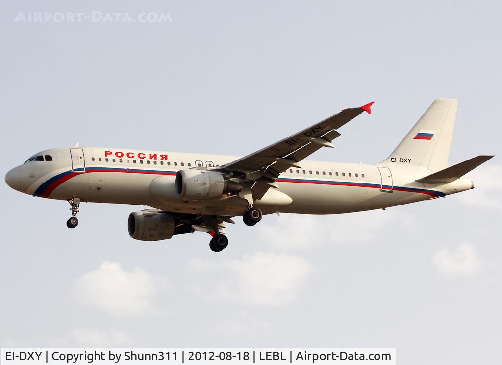 EI-DXY, 1995 Airbus A320-211 C/N 525, Landing rwy 25R