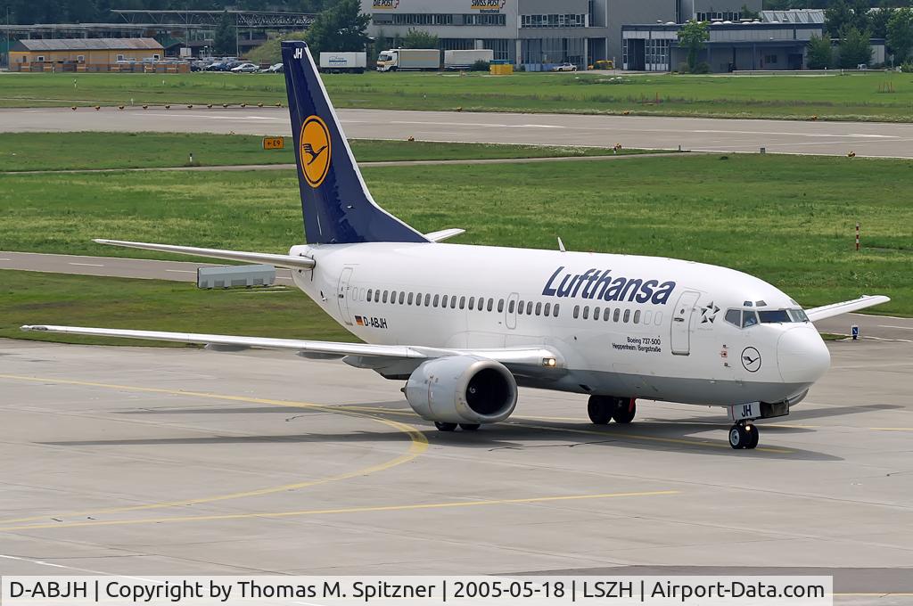 D-ABJH, 1991 Boeing 737-530 C/N 25357, Lufthansa D-ABJH 