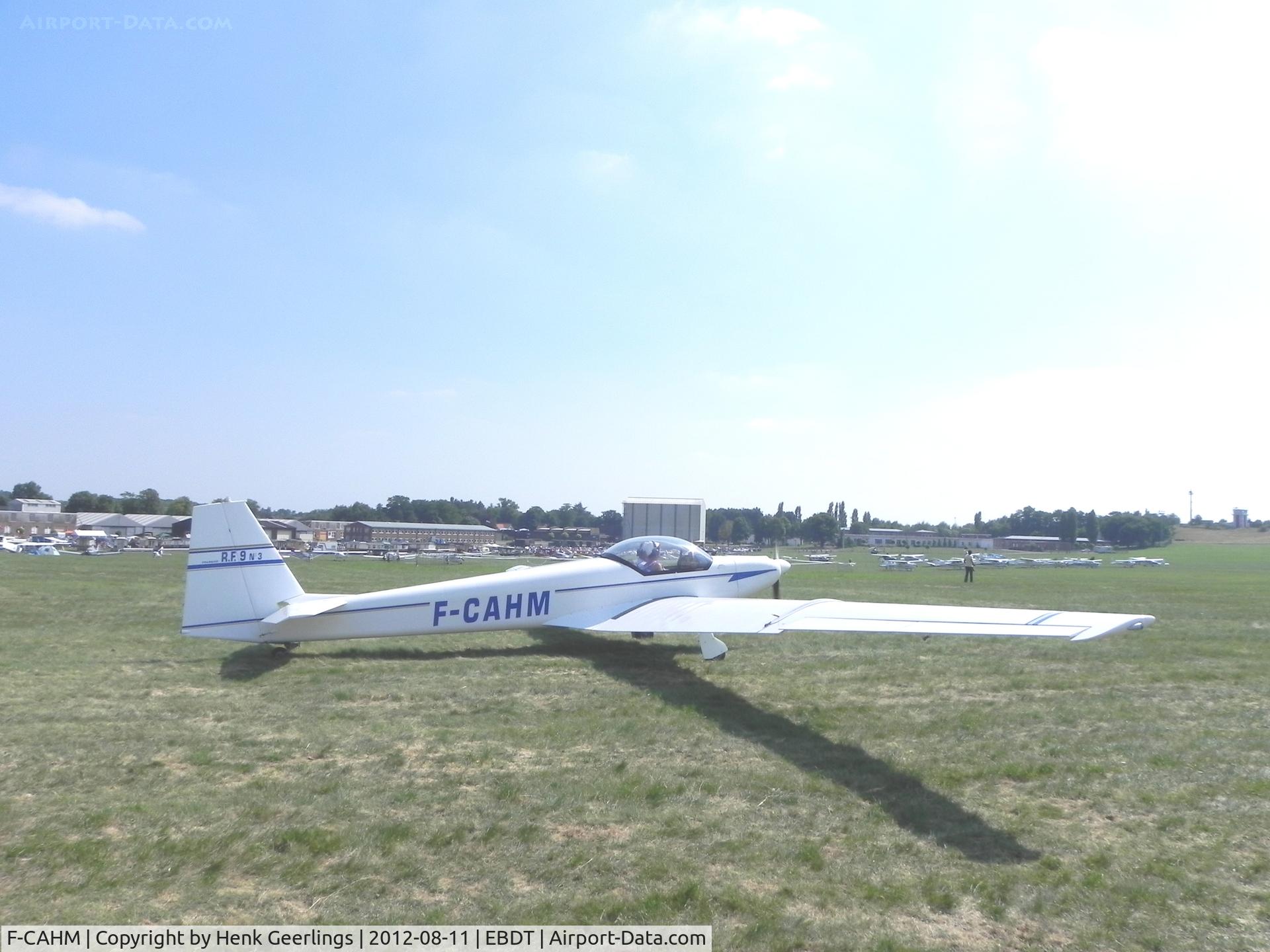 F-CAHM, Fournier RF-9 C/N 3, F-CAHM , Fournier , RF-9 , cn 3