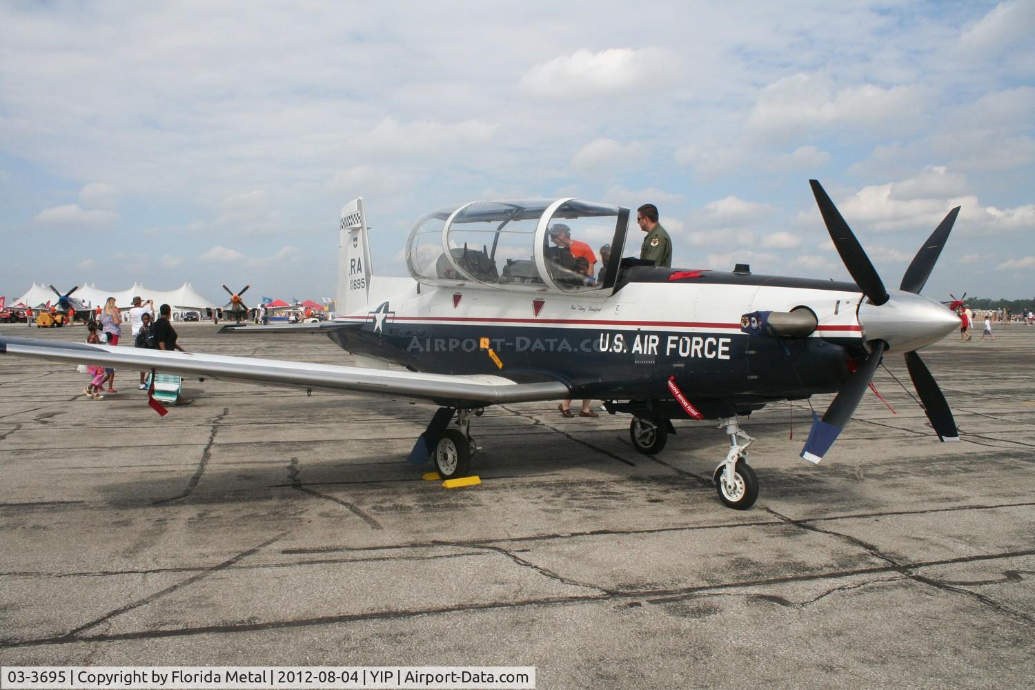 03-3695, 2003 Raytheon T-6A Texan II C/N PT-241, T-6A Texan II