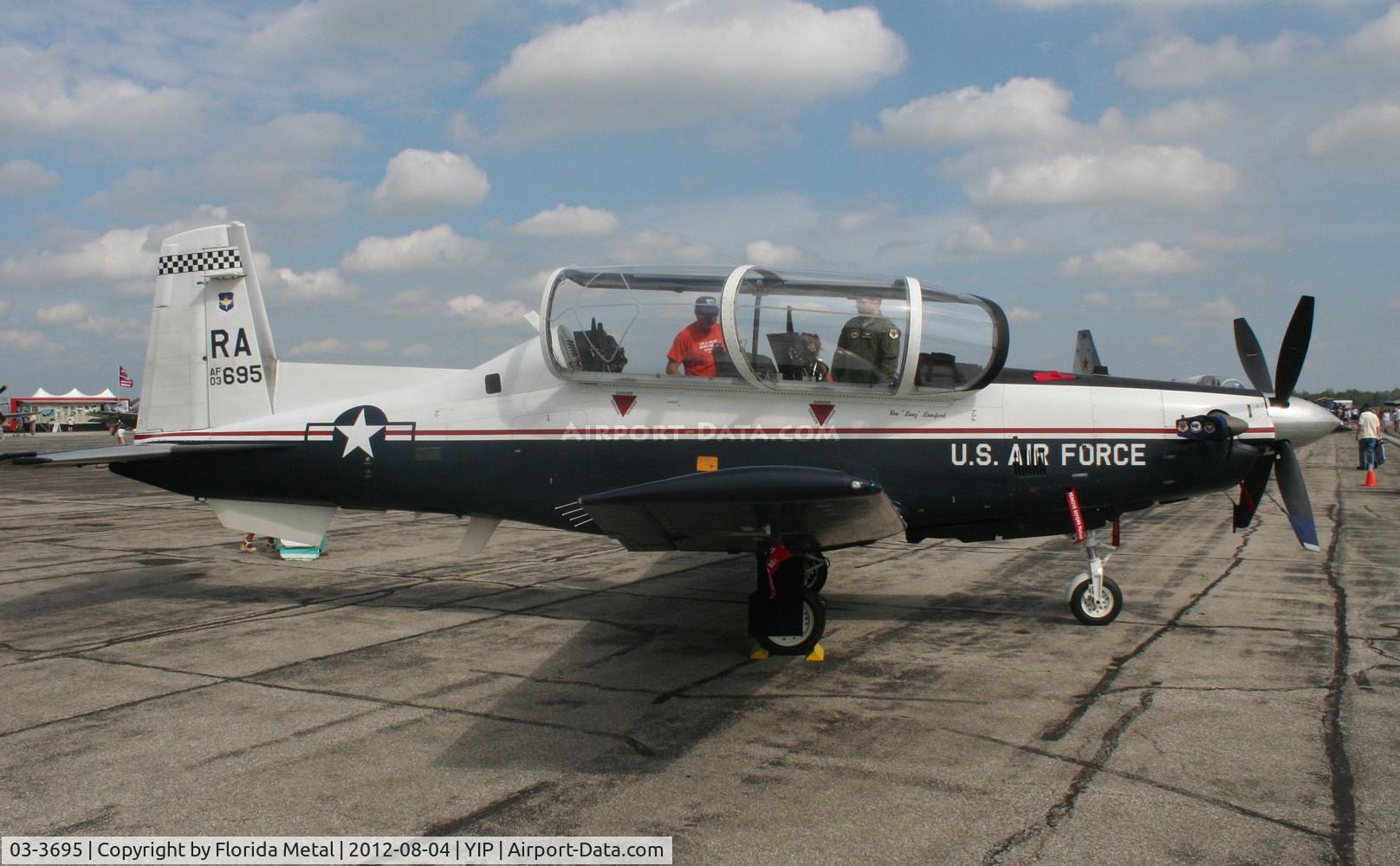 03-3695, 2003 Raytheon T-6A Texan II C/N PT-241, Texan II