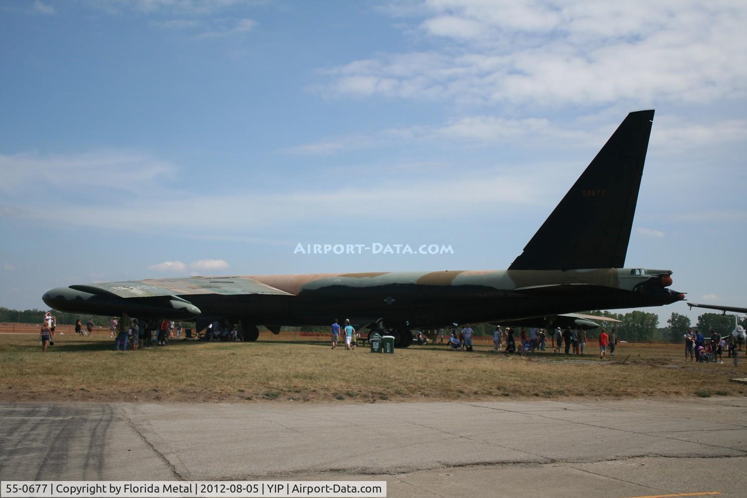 55-0677, 1955 Boeing B-52D Stratofortress C/N 464024, B-52 Stratofortress - rumored to be moved away from YIP site soon