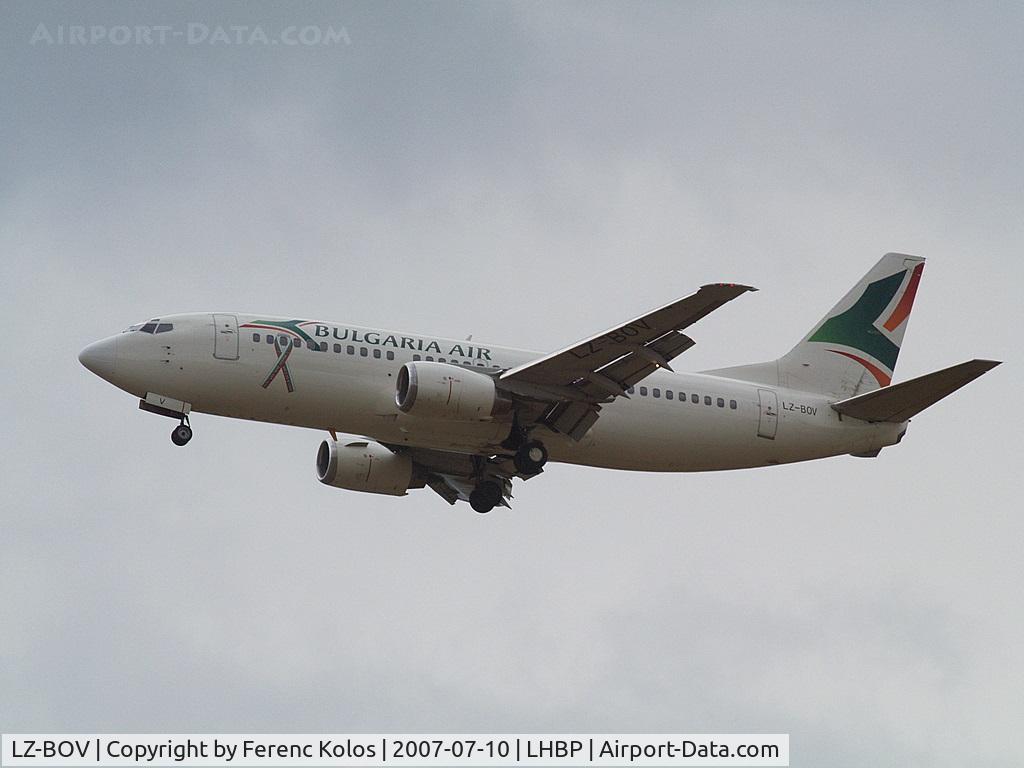 LZ-BOV, 1987 Boeing 737-330 C/N 23833, Ferihegy