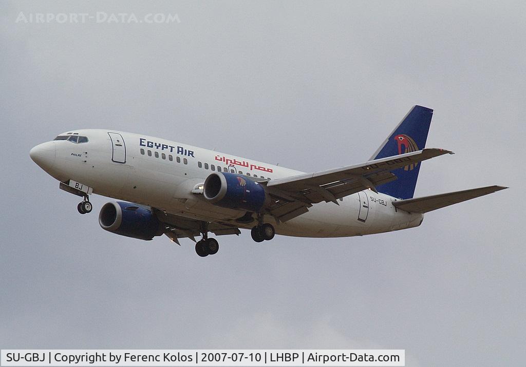 SU-GBJ, 1991 Boeing 737-566 C/N 25352, Ferihegy