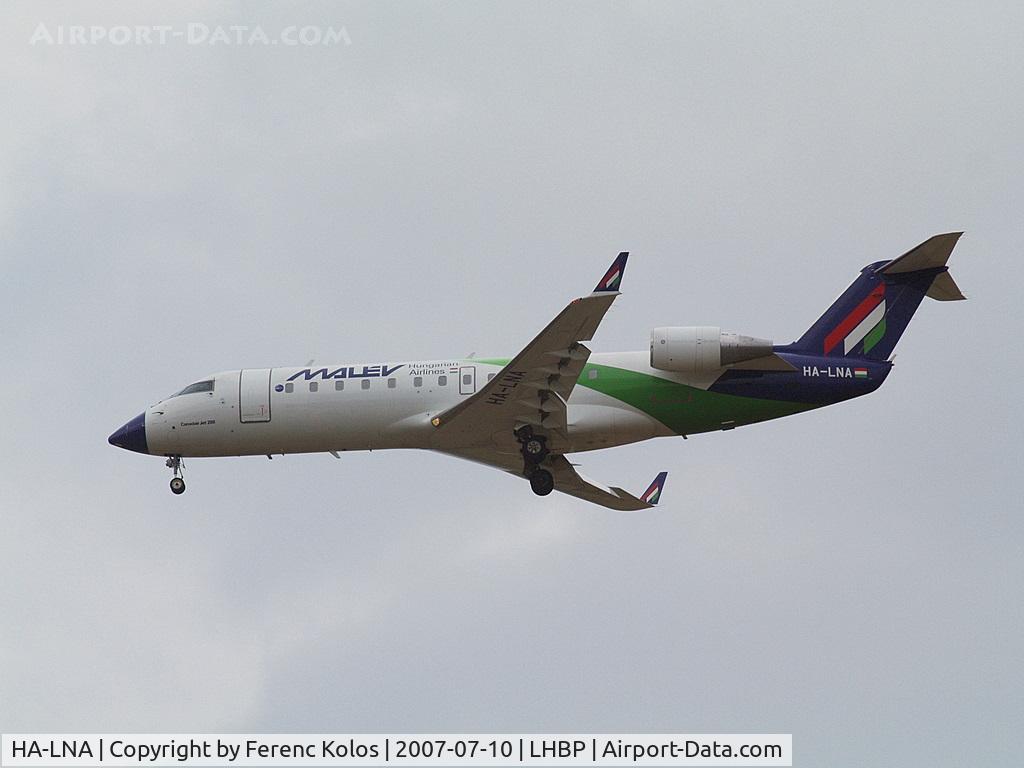 HA-LNA, 2002 Canadair CRJ-100ER (CL-600-2B19) C/N 7676, Ferihegy